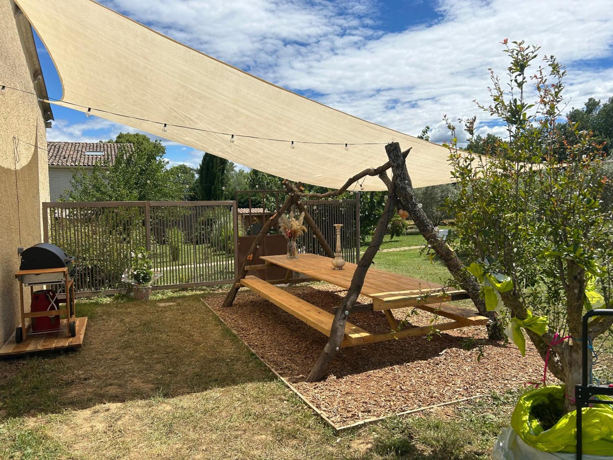Sous Les Etoiles En Provence, Gite Les Bambous Lurs Exterior photo